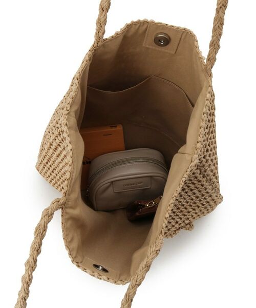 ITS'DEMO / イッツデモ トートバッグ | 雑材コサージュフラットトート | 詳細20