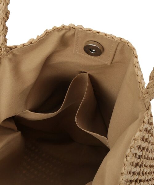 ITS'DEMO / イッツデモ トートバッグ | 雑材コサージュフラットトート | 詳細21