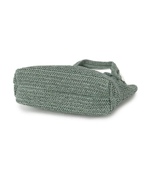 ITS'DEMO / イッツデモ トートバッグ | 雑材フラワーチャームくりてトート | 詳細15