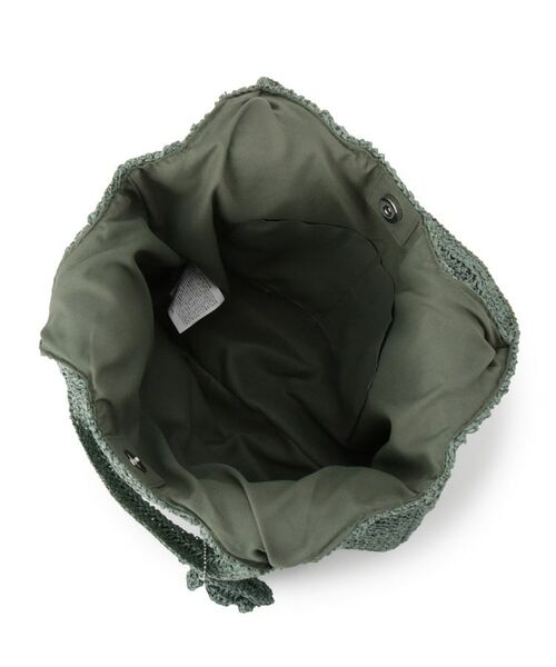 ITS'DEMO / イッツデモ トートバッグ | 雑材フラワーチャームくりてトート | 詳細16