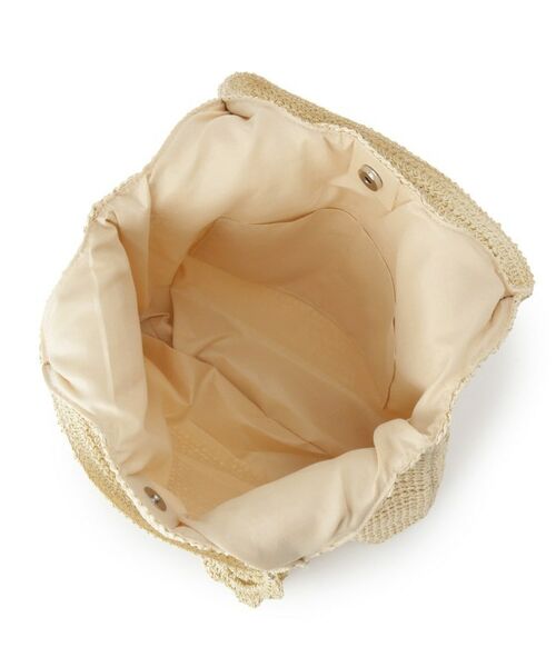 ITS'DEMO / イッツデモ トートバッグ | 雑材フラワーチャームくりてトート | 詳細18