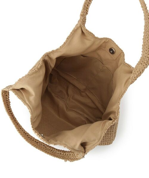 ITS'DEMO / イッツデモ トートバッグ | 雑材フラワーチャームくりてトート | 詳細19