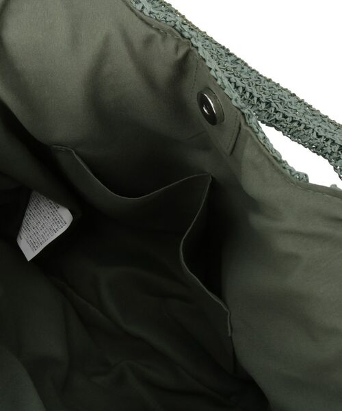 ITS'DEMO / イッツデモ トートバッグ | 雑材フラワーチャームくりてトート | 詳細21