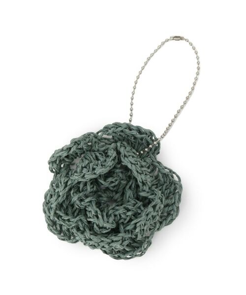 ITS'DEMO / イッツデモ トートバッグ | 雑材フラワーチャームくりてトート | 詳細23