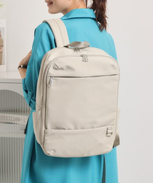 ITS'DEMO / イッツデモ リュック・バックパック | 撥水ツイル12ポケットリュック（グレージュ(050)）