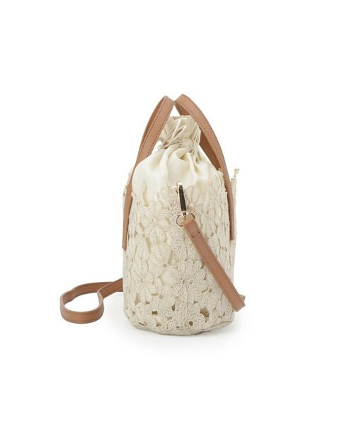 ITS'DEMO / イッツデモ トートバッグ | レース2WAYトート | 詳細10