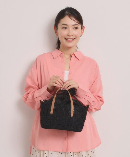 ITS'DEMO / イッツデモ トートバッグ | レース2WAYトート | 詳細3