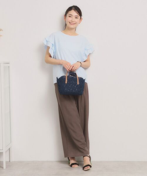 ITS'DEMO / イッツデモ トートバッグ | レース2WAYトート | 詳細6