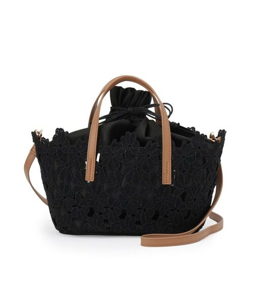 ITS'DEMO / イッツデモ トートバッグ | レース2WAYトート | 詳細7