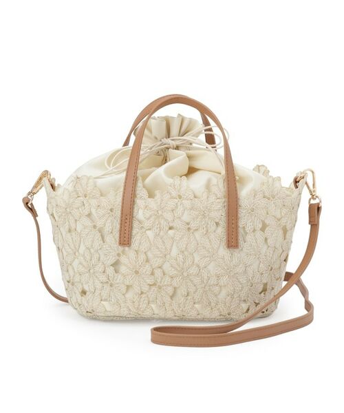 ITS'DEMO / イッツデモ トートバッグ | レース2WAYトート | 詳細9