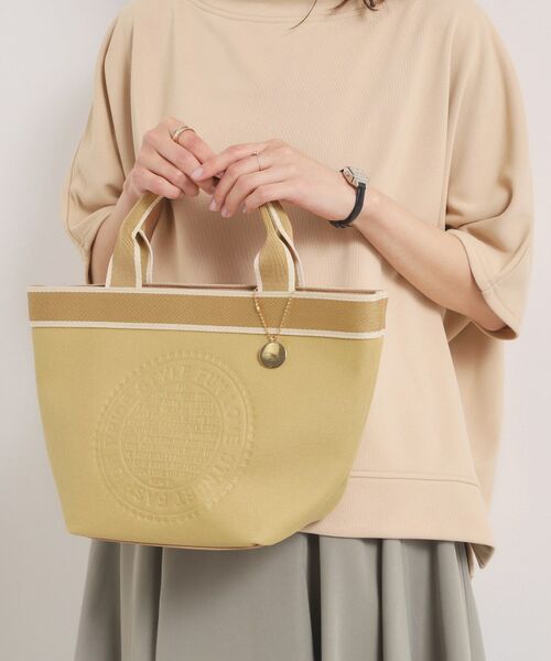 ITS'DEMO / イッツデモ トートバッグ | 舟形トート（マスタード(033)）