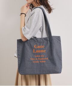 ITS'DEMO / イッツデモ トートバッグ | 【A4対応】ロゴ刺繍トート