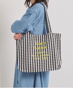 ITS'DEMO / イッツデモ トートバッグ | 【A4対応】ロゴ刺繍トート