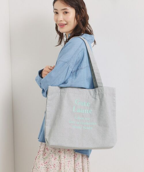 ITS'DEMO / イッツデモ トートバッグ | 【A4対応】ロゴ刺繍トート | 詳細1