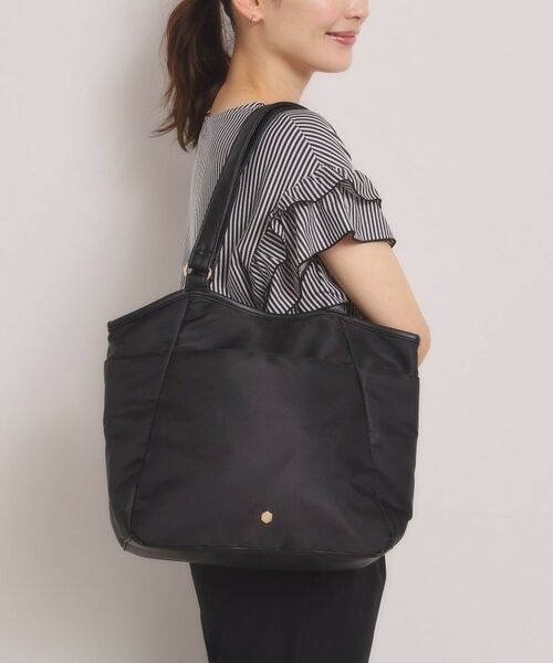 ITS'DEMO / イッツデモ トートバッグ | 撥水12ポケットコンビトート（ブラック(019)）