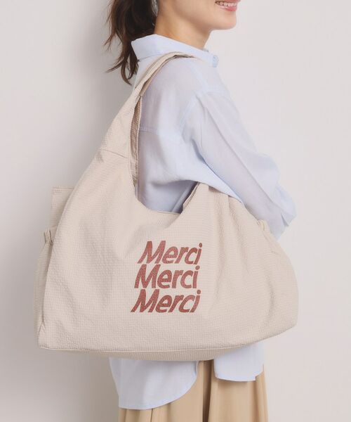 ITS'DEMO / イッツデモ トートバッグ | ロゴトート（ベージュ(052)）