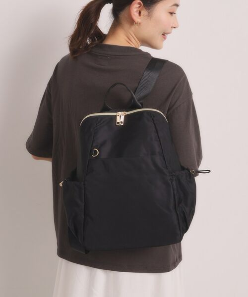 ITS'DEMO / イッツデモ リュック・バックパック | ドローラA4リュック（ブラック(019)）