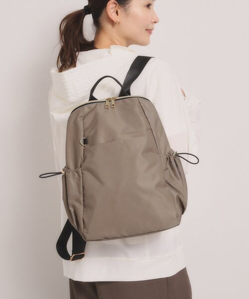 ITS'DEMO / イッツデモ リュック・バックパック | ドローラA4リュック（グレージュ(050)）