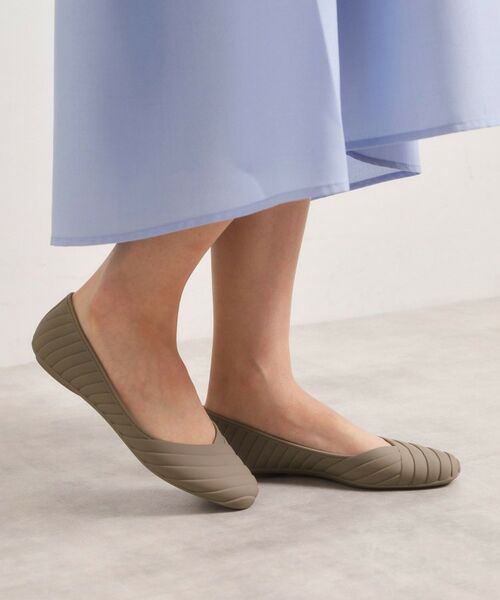 ITS'DEMO / イッツデモ パンプス | 【晴雨兼用】スクエアシューズ | 詳細6