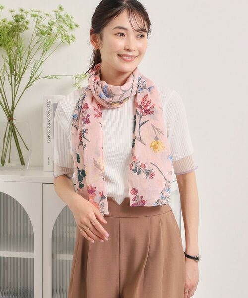 ITS'DEMO / イッツデモ マフラー・ショール・スヌード・ストール | 【母の日】箱入りミックスフラワーストール | 詳細6