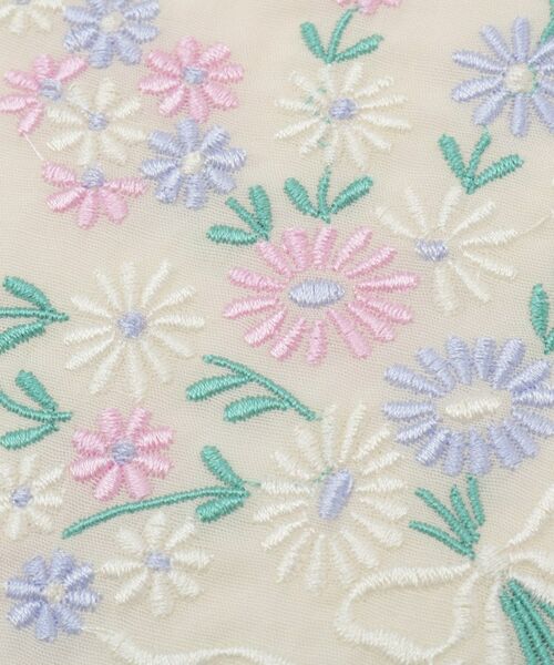 ITS'DEMO / イッツデモ バンダナ・スカーフ | 【UVケア】箱入りリング付き刺繍スカーフ | 詳細2