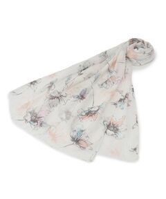 ITS'DEMO / イッツデモ マフラー・ショール・スヌード・ストール | 【接触冷感】線画ストール