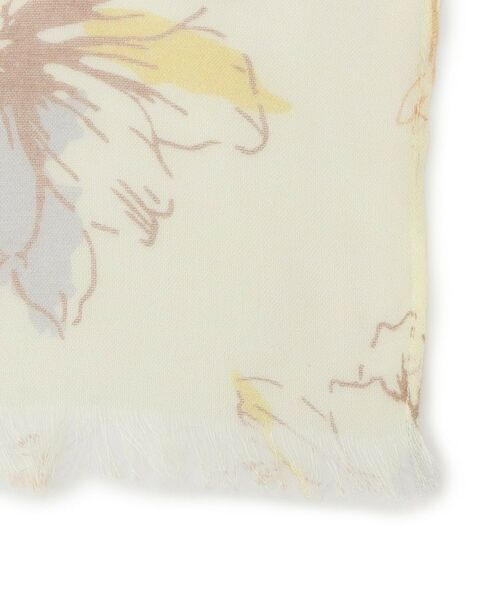 ITS'DEMO / イッツデモ マフラー・ショール・スヌード・ストール | 【接触冷感】線画ストール | 詳細2