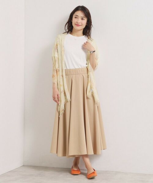 ITS'DEMO / イッツデモ マフラー・ショール・スヌード・ストール | 【接触冷感】線画ストール | 詳細6