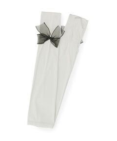 【接触冷感／洗濯可】オーガンジーリボンUVグローブ