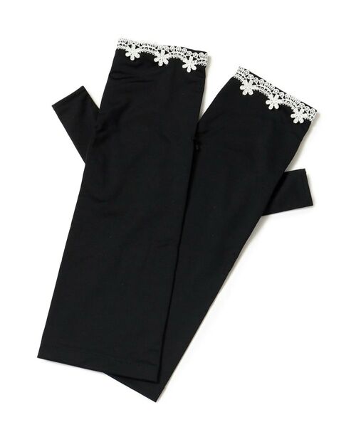 ITS'DEMO / イッツデモ 手袋 | 【接触冷感】レースショートUVグローブ | 詳細1