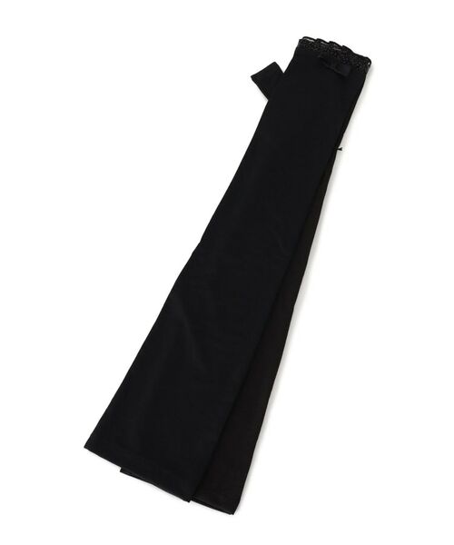 ITS'DEMO / イッツデモ 手袋 | 【接触冷感】ラメチュールリボンUVグローブ | 詳細1