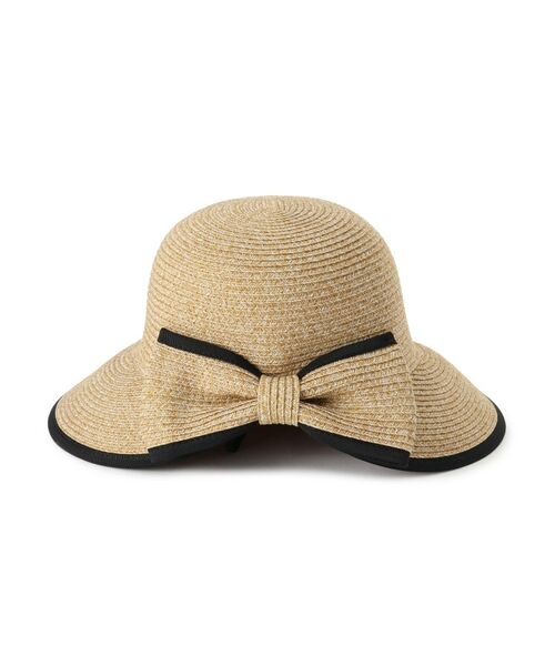 ITS'DEMO / イッツデモ ハット | 【折り畳み可】ウォッシャブルバックリボンハット | 詳細2