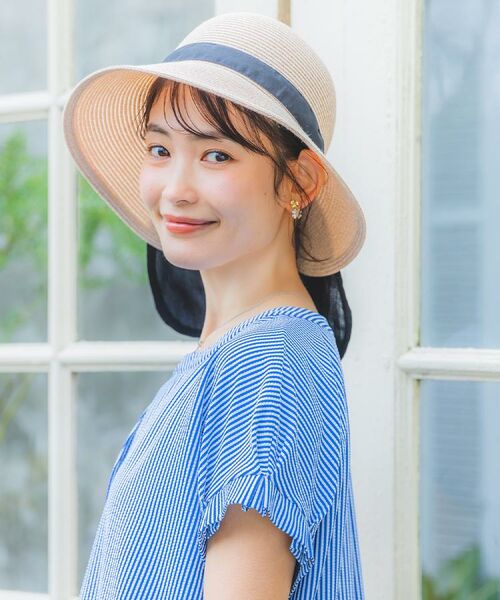 ITS'DEMO / イッツデモ ハット | 【UV／2way／速乾抗菌】ウォッシュブレードタレ付きハット | 詳細4