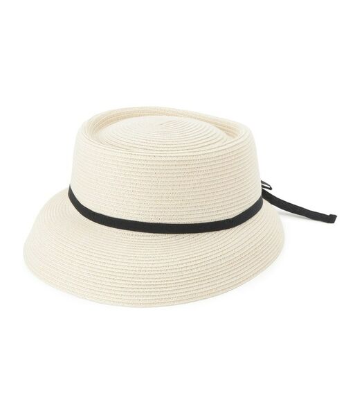 ITS'DEMO / イッツデモ ハット | 【UV／速乾抗菌】ウォッシュブレードカサブランカ（アイボリー(004)）