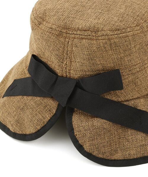 ITS'DEMO / イッツデモ ハット | 【UVケア】ジュート風スリットハット | 詳細6
