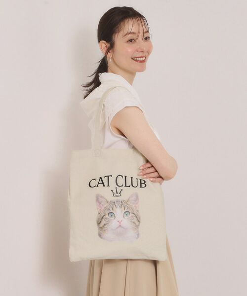 ITS'DEMO / イッツデモ トートバッグ | CAT CLUBキャンバストート | 詳細1