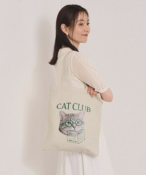 ITS'DEMO / イッツデモ トートバッグ | CAT CLUBキャンバストート | 詳細3