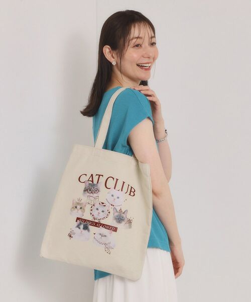 ITS'DEMO / イッツデモ トートバッグ | CAT CLUBキャンバストート | 詳細7