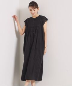ITS'DEMO / イッツデモ ロング・マキシ丈ワンピース | コットン前開きワンピース