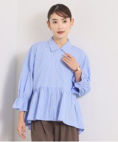 ITS'DEMO / イッツデモ シャツ・ブラウス | パール調モチーフ襟ブラウス