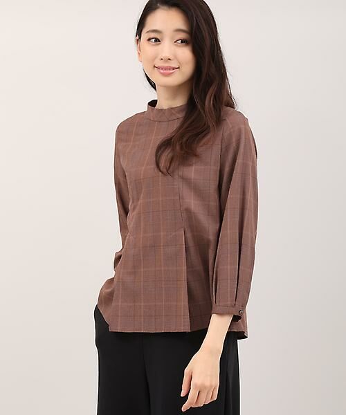 セール マオカラーブラウス シャツ ブラウス I T S International イッツインターナショナル ファッション通販 タカシマヤファッションスクエア