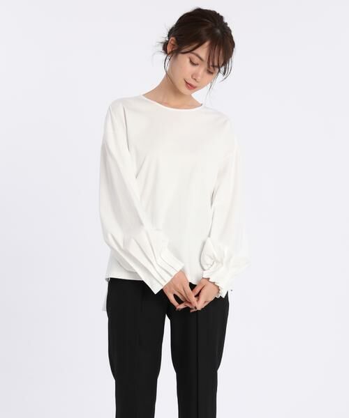 セール ボリューム袖が可愛い大人ロンt セレstoryコラボ カットソー I T S International イッツインターナショナル ファッション通販 タカシマヤファッションスクエア