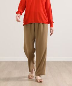 I.T.'S. international / イッツインターナショナル その他パンツ | バックサテンストレートイージーパンツ