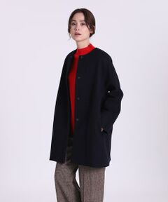 I.T.'S. international / イッツインターナショナル その他アウター | ノーカラーコート《Super110's Wool》