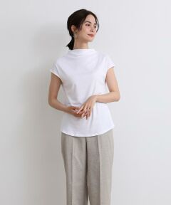 I.T.'S. international / イッツインターナショナル カットソー | ボトルネックカットソー《スビン綿MIXフライス》