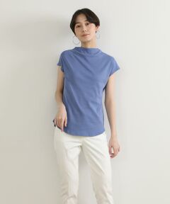 I.T.'S. international / イッツインターナショナル カットソー | ボトルネックカットソー《スビン綿MIXフライス》