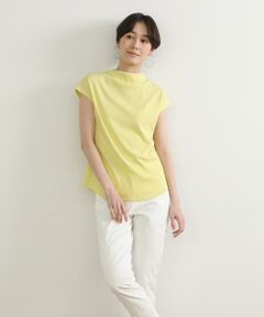 I.T.'S. international / イッツインターナショナル カットソー | ボトルネックカットソー《スビン綿MIXフライス》