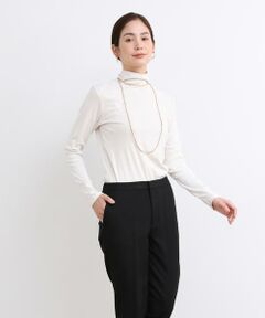 I.T.'S. international / イッツインターナショナル カットソー | ハイネックカットソー《スビン綿MIXフライス》