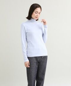 I.T.'S. international / イッツインターナショナル カットソー | ハイネックカットソー《スビン綿MIXフライス》