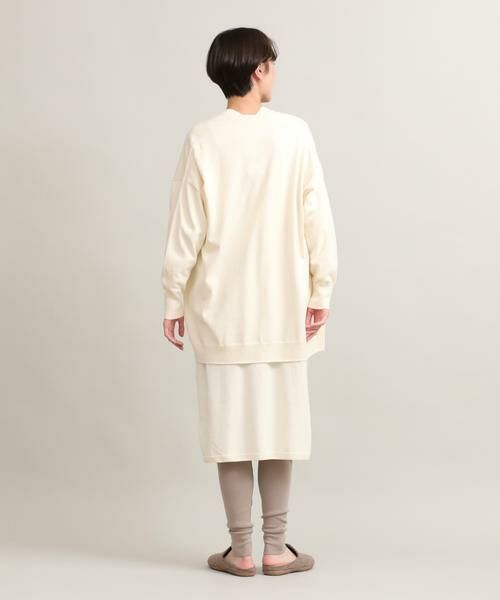 I.T.'S. international / イッツインターナショナル カーディガン・ボレロ | 着流しロングカーディガン《オーガニックコットン》 | 詳細13